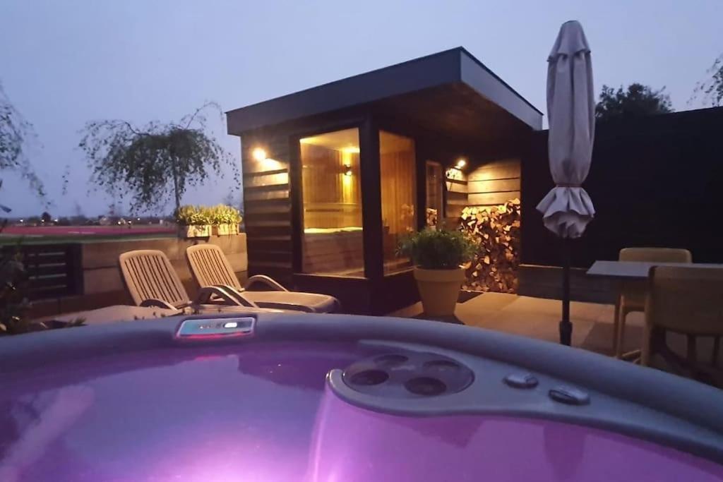 Wellness Lodge Ruigenhoek 13A - Sauna, Jacuzzi ! De Zilk Dış mekan fotoğraf